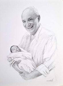 D.Fernando y nieta/ Celestino Mesa